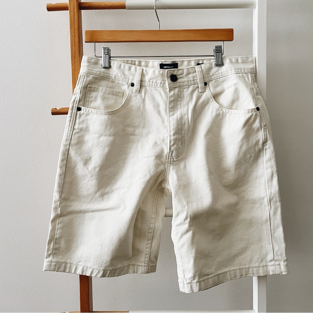 Cotton On‎ Men’s White Shorts